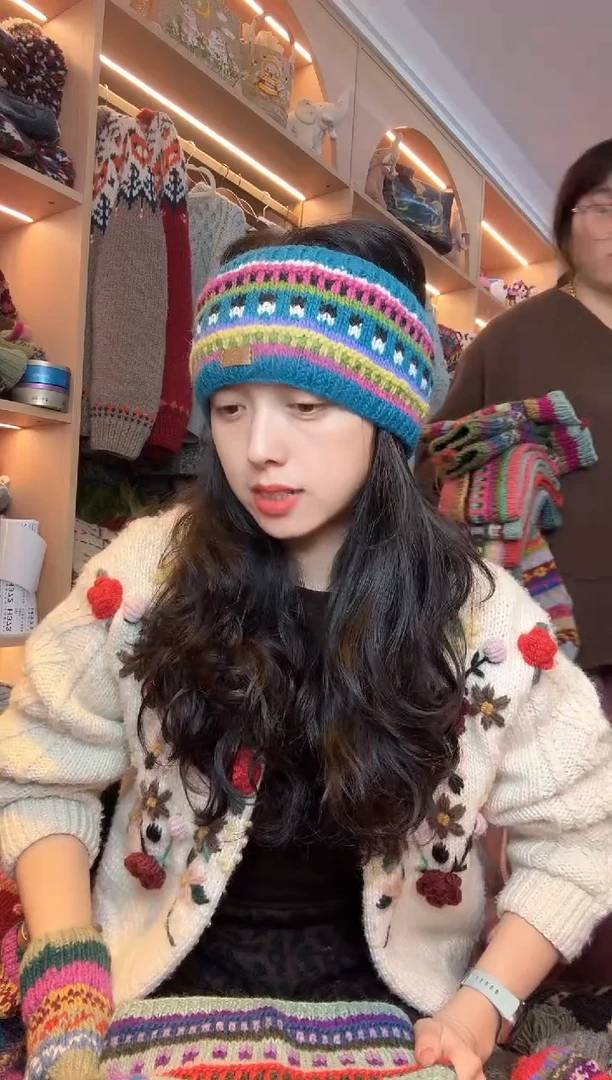 绵羊毛大*细羊毛城堡发带4906