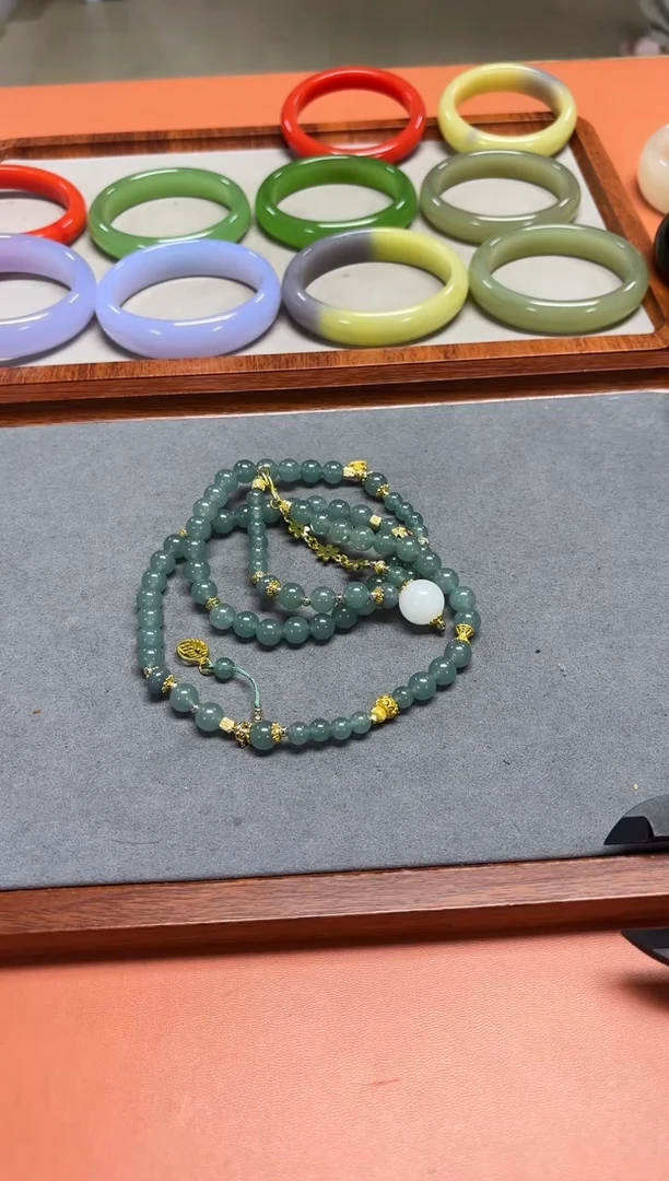 A350老蓝色设计款项链