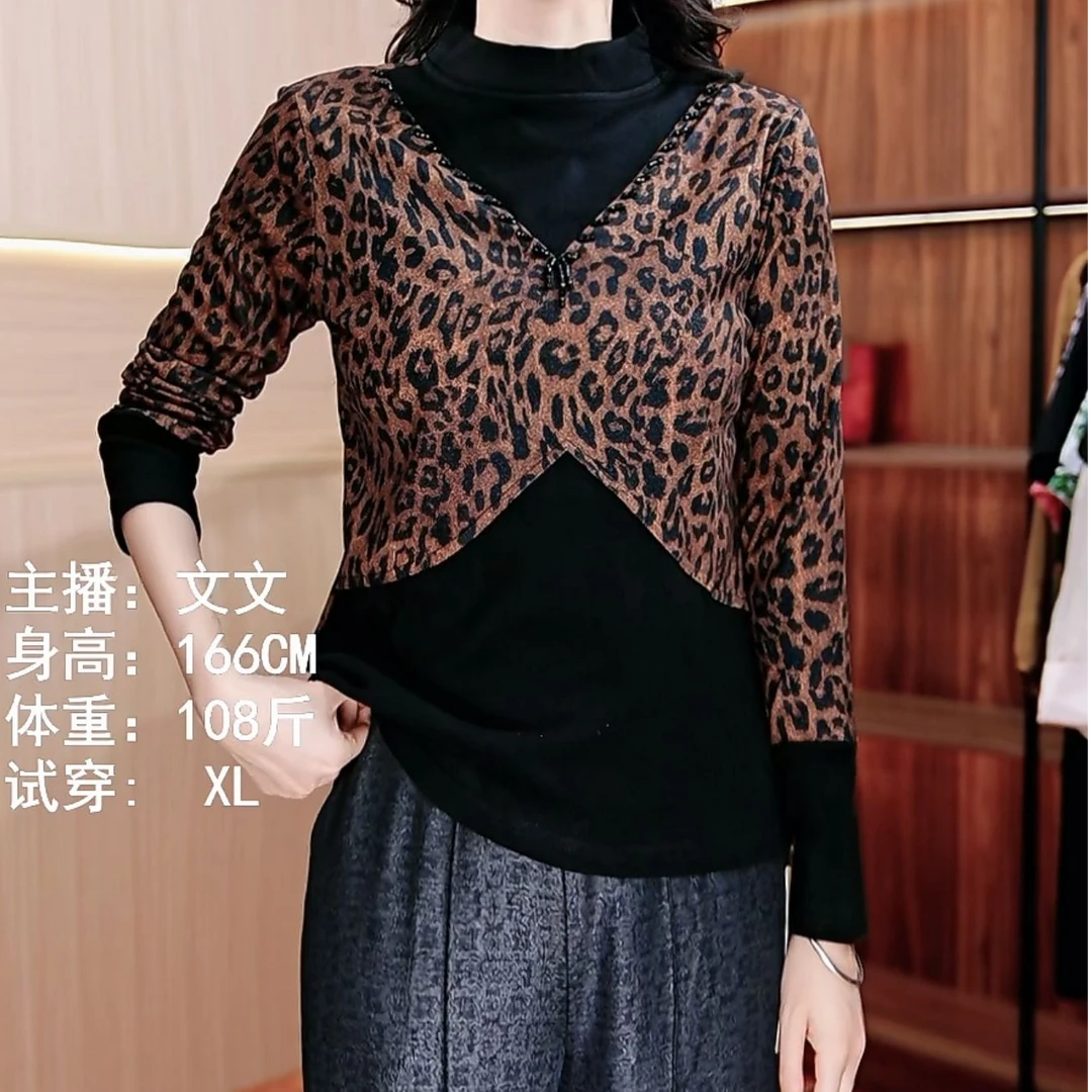 16000-11(两色）新款女士长袖小衫上衣