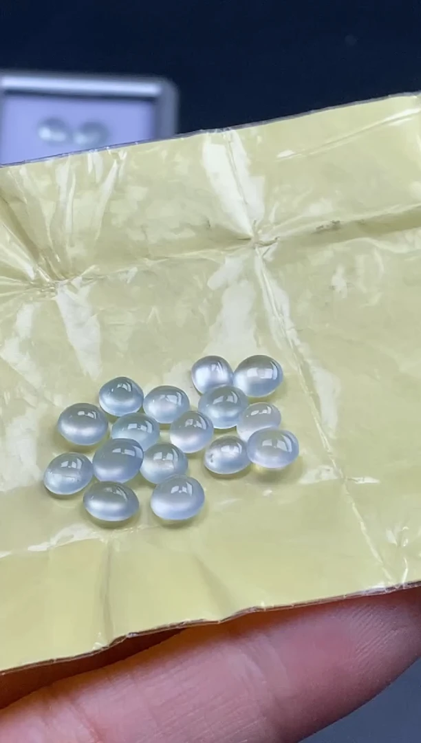 翡翠裸石天然翡翠裸石蛋面29