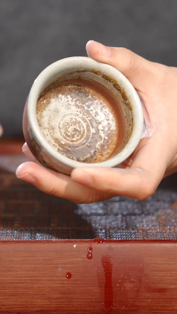 陶瓷奢瓷/瑞寅柴烧茶器（杯子）1006