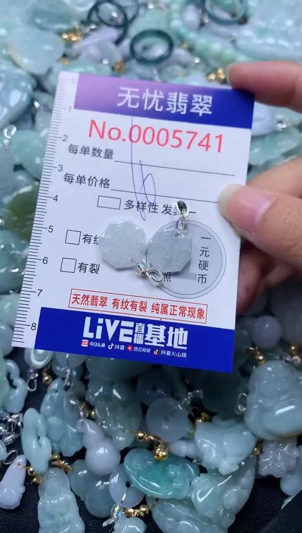 颈饰未镶嵌翡翠5741