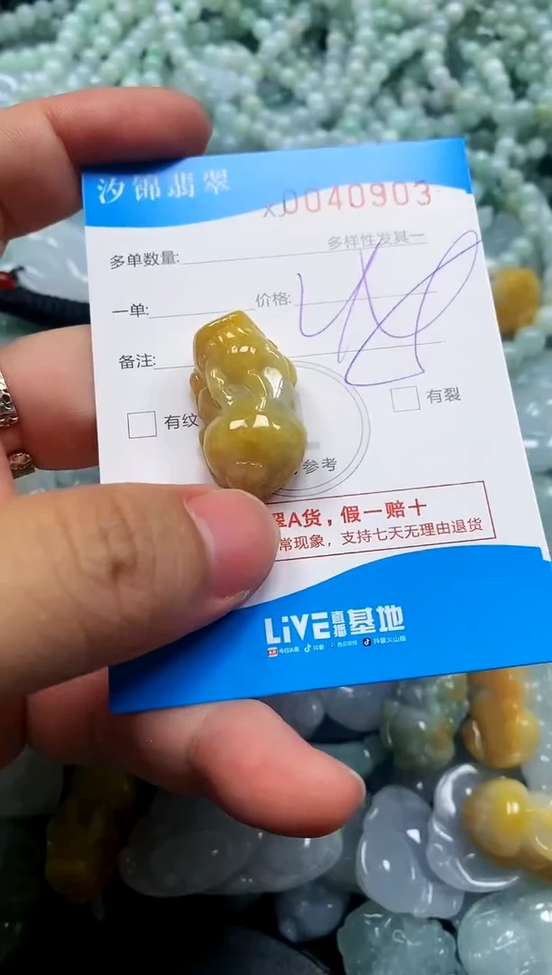 颈饰未镶嵌翡翠闪购商品0040903