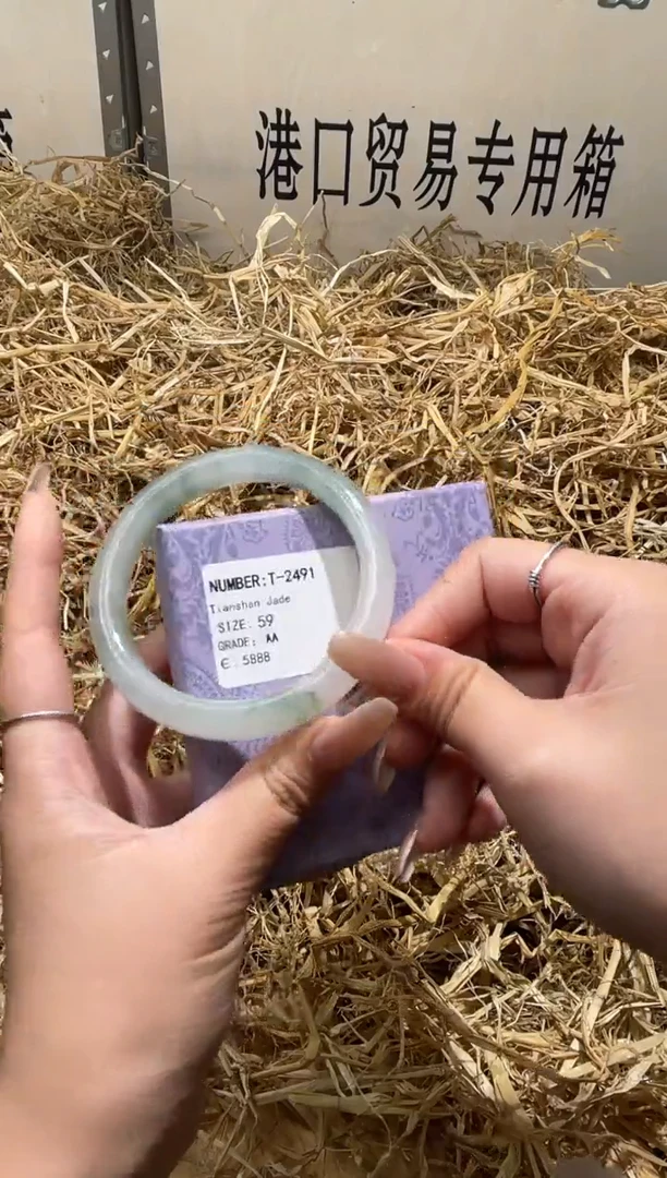 未镶嵌手镯石英质玉T2491Z