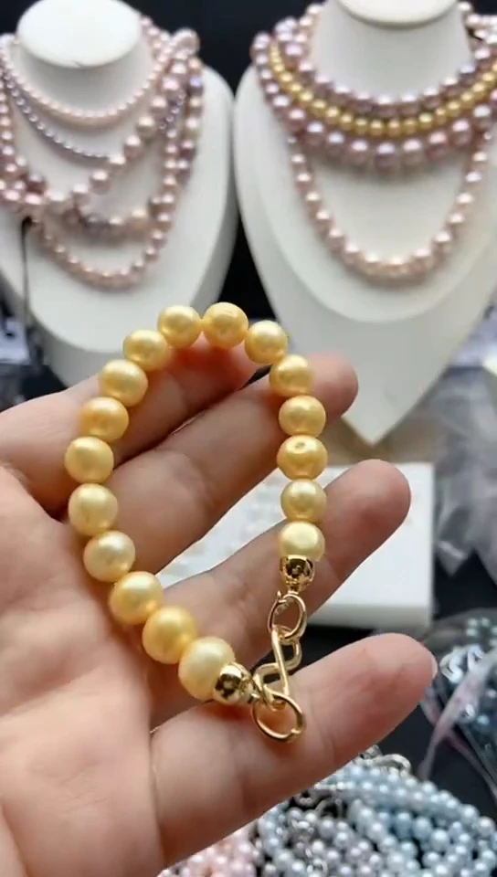 淡水珍珠未镶嵌颈饰1