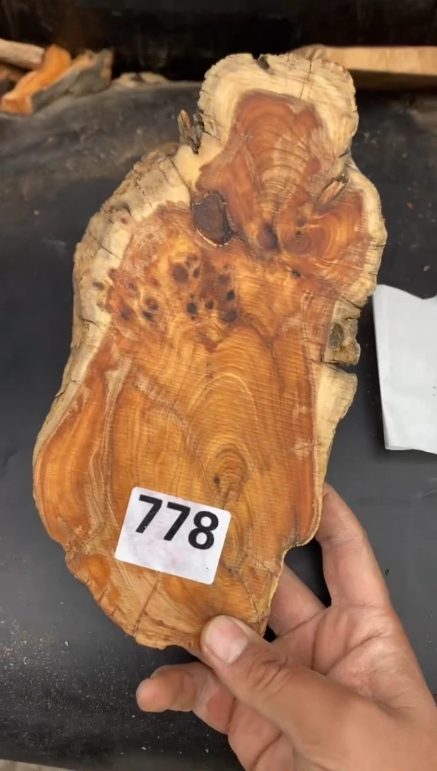 柏木（崖柏）太行陈化崖柏切片！随机（1单1片）778
