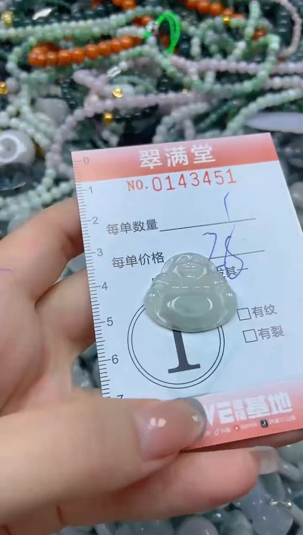翡翠未镶嵌颈饰闪购0143451