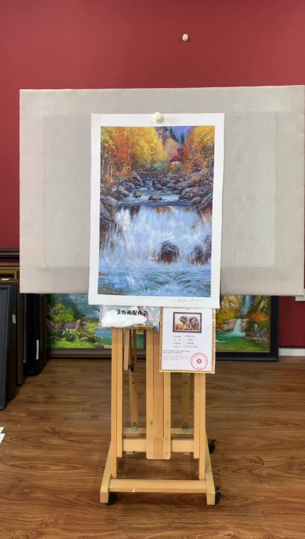 油画【81号】朝鲜原创手绘油画【功勋Ⅰ级画家丨孤品佳作】【顺丰包邮】