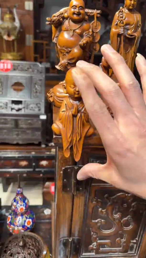 木木头款黄杨沙弥158