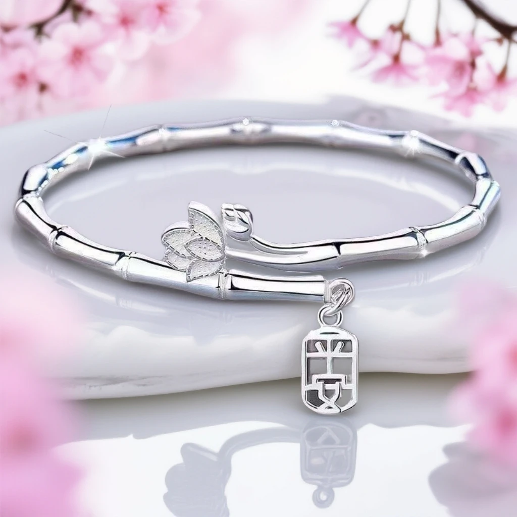 【清仓】-精美大气 原创设计民族风 女竹报平安福牌033生肖挂件