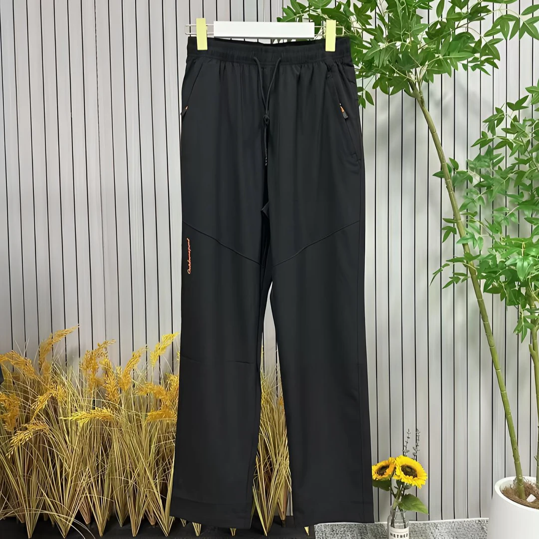 速干长裤潮夏季冰丝薄款休闲裤男士户外运动裤子百搭时尚透气宽松