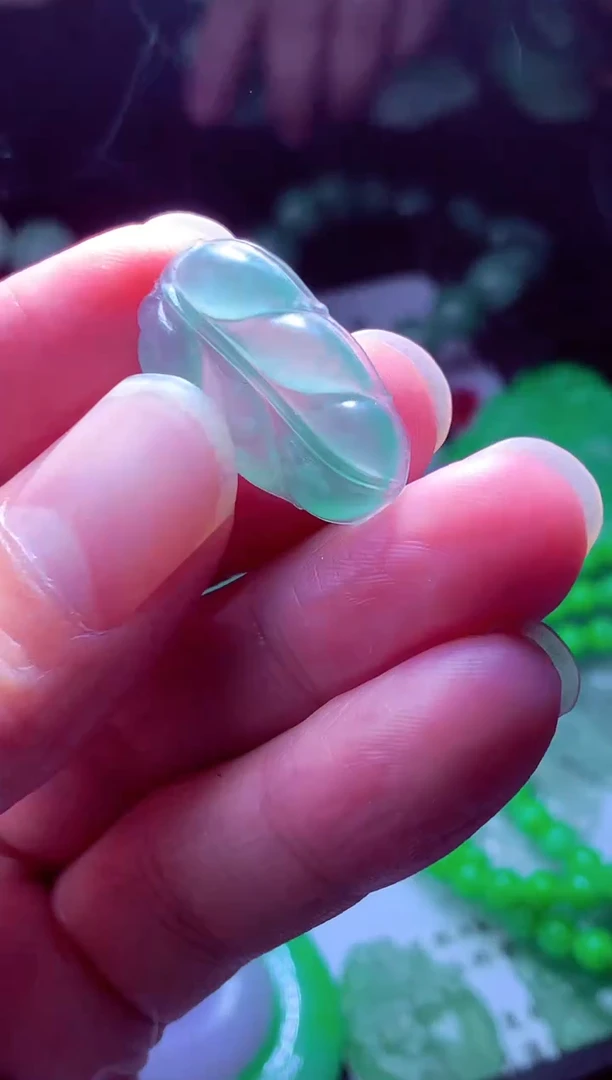 未镶嵌定制翡翠程**#翡翠毛货定制