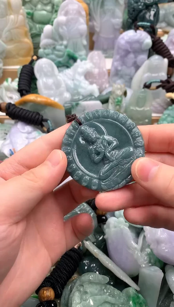 吊坠(不含链)未镶嵌翡翠1