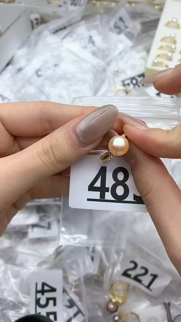 合金珠宝奇石淡水珍珠483