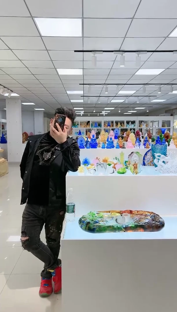 【闪购商品】茶宠古法琉璃手串粉色