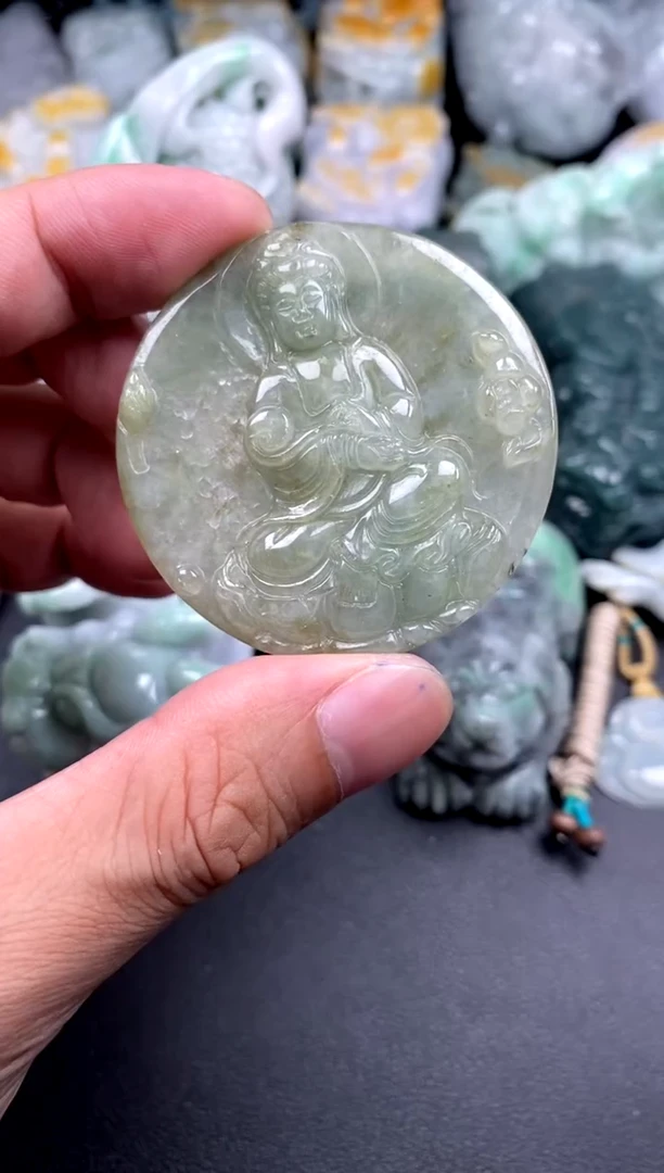 吊坠(不含链)未镶嵌翡翠1