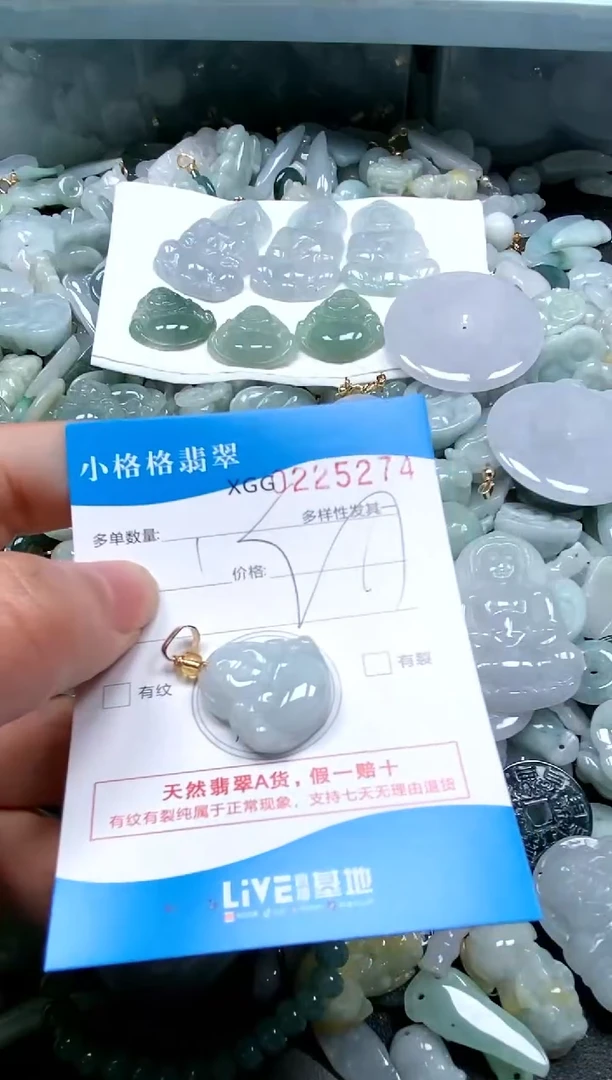 【闪购商品】翡翠颈饰未镶嵌闪购商品0225274