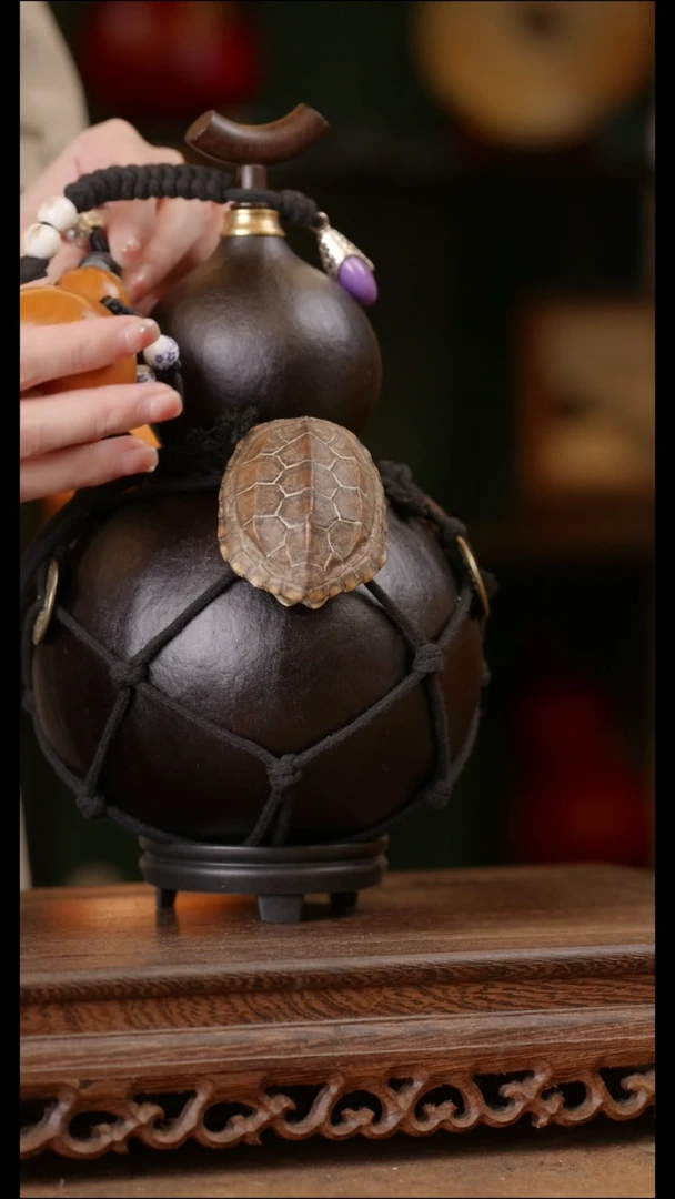 304号精品天然大漆酒葫芦一物一拍~