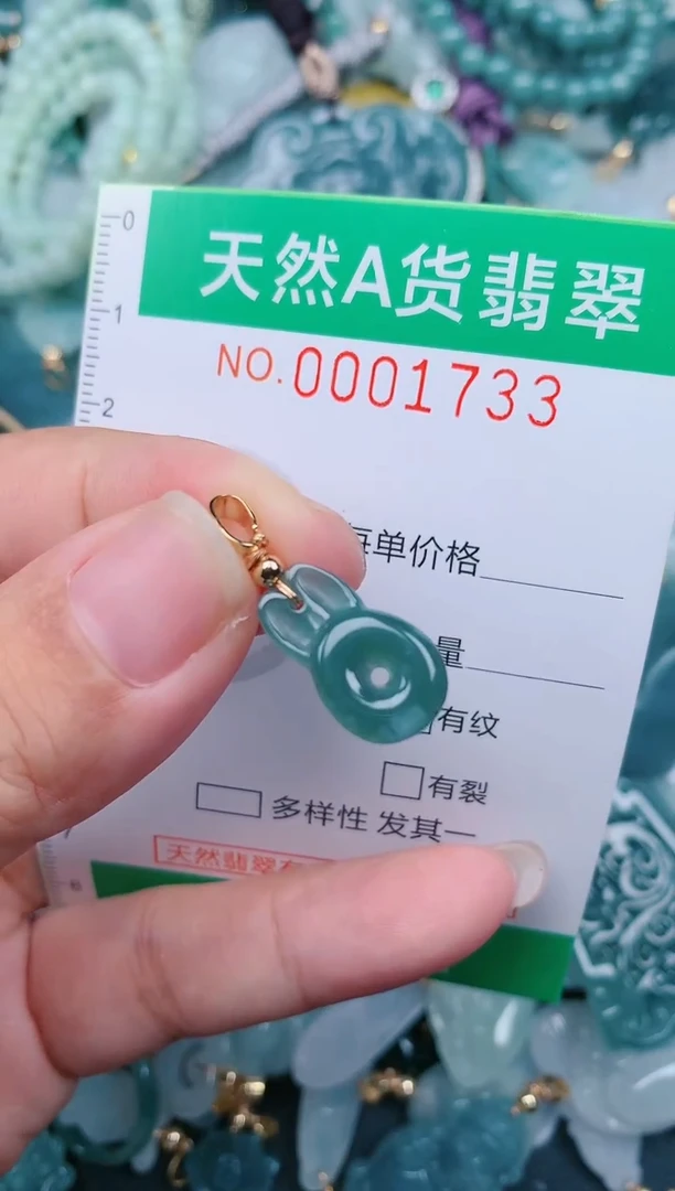 颈饰未镶嵌翡翠.0001733