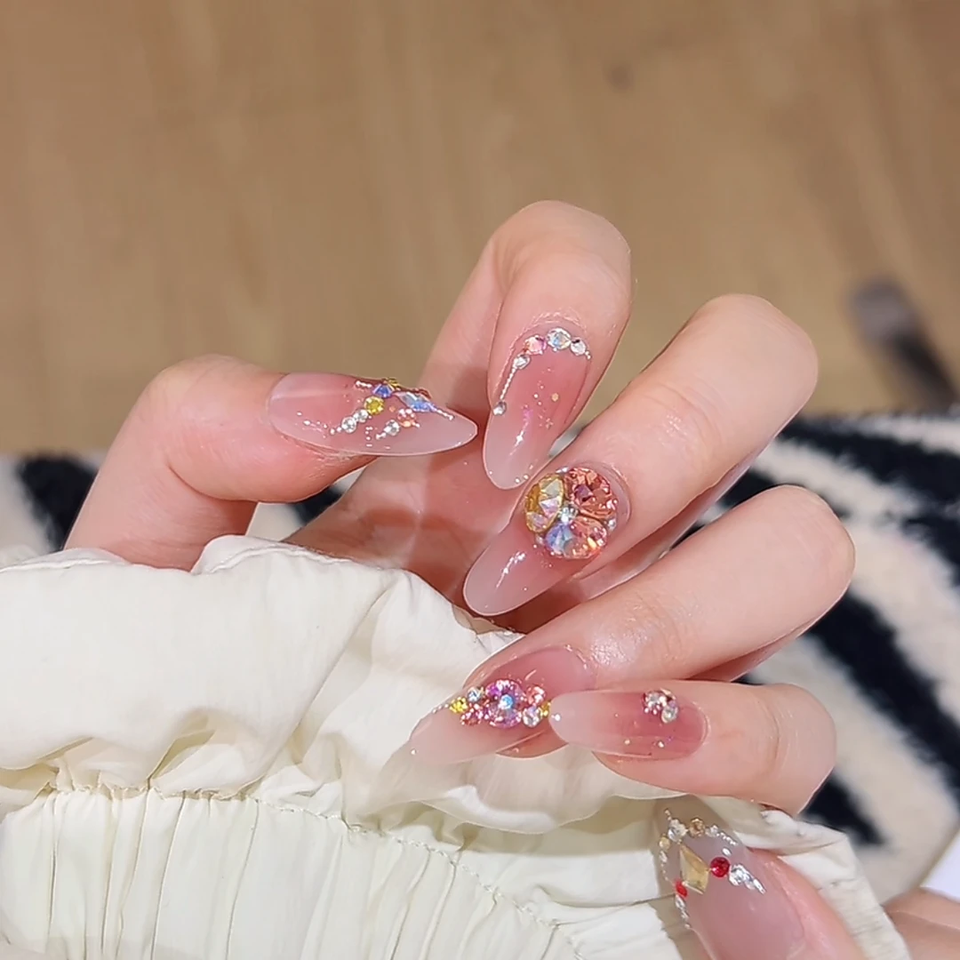 本宫指义【J5/施华】穿戴甲纯手工底色53腮红