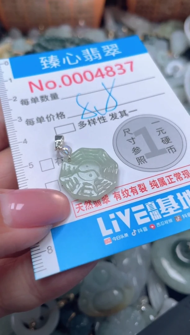 颈饰未镶嵌翡翠4837