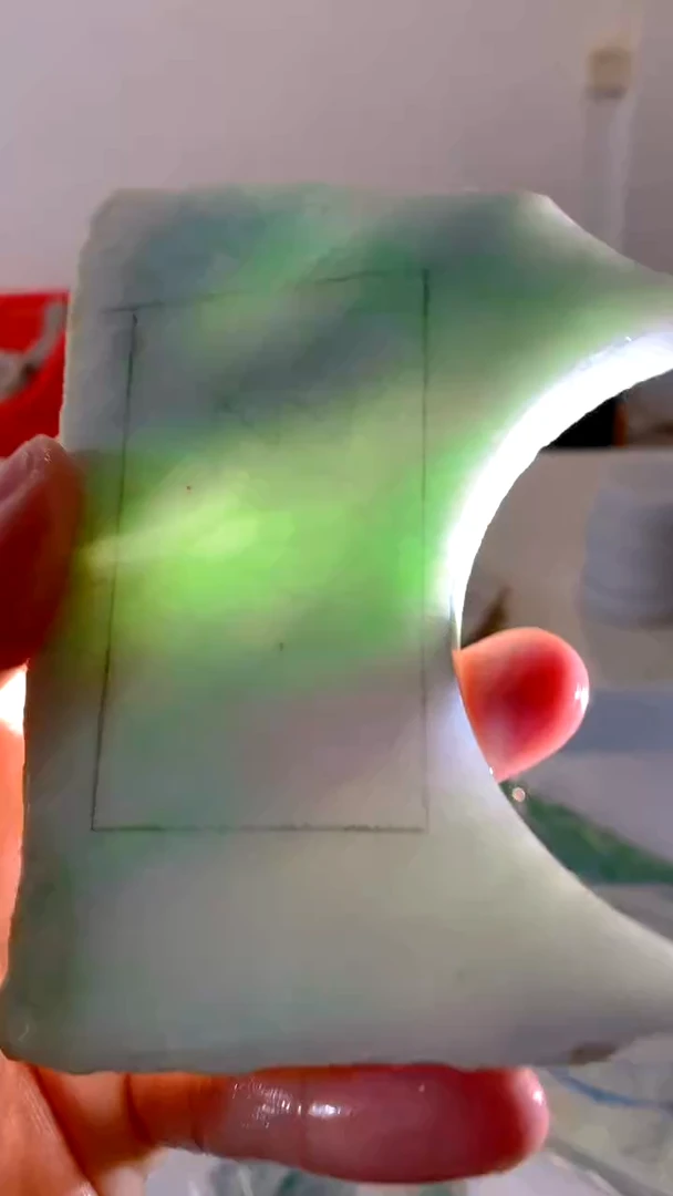 翡翠未镶嵌颈饰缅甸A货翡481