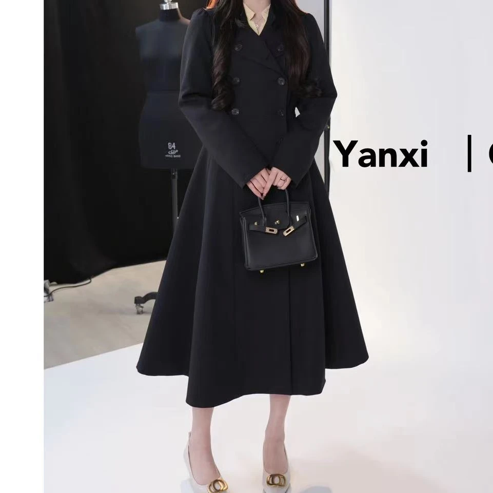 【一桐清仓】春季新款韩版宽松气质设计风衣4CLJX5046