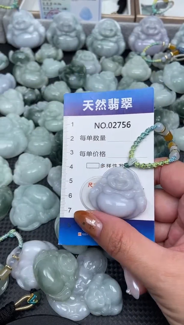 颈饰未镶嵌翡翠纯天然A货翡翠2756