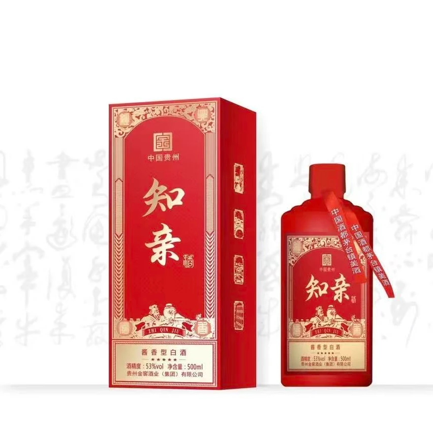 知亲贵州大曲 酱香型白酒53度500ml 2016年份酿造53%Vol