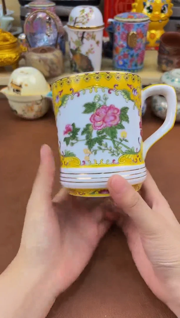 陶瓷茶具摆件旅行套组