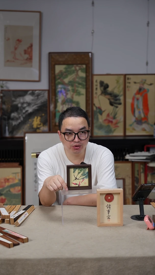 国画J-10*10CM手绘国画多样性 白菜