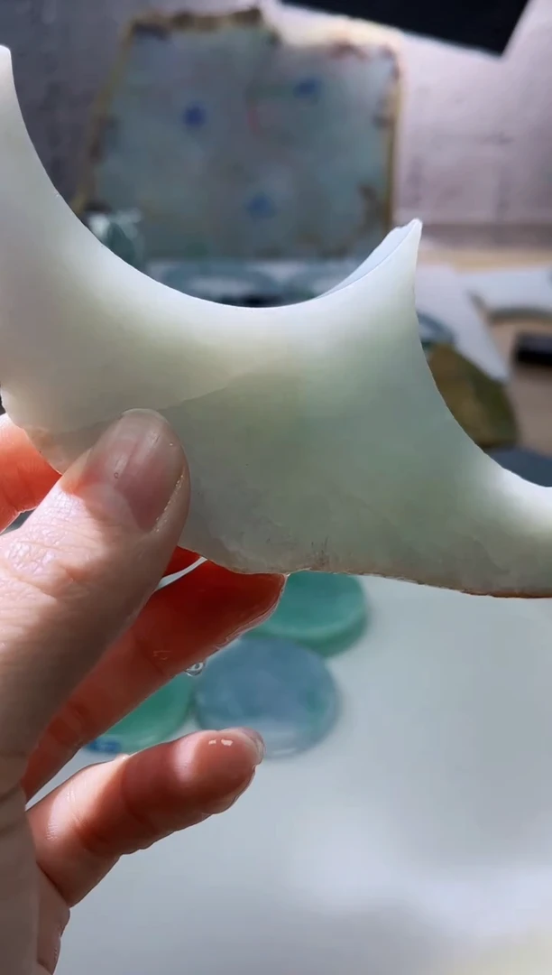 裸石翡翠天然翡翠A货古 南 681