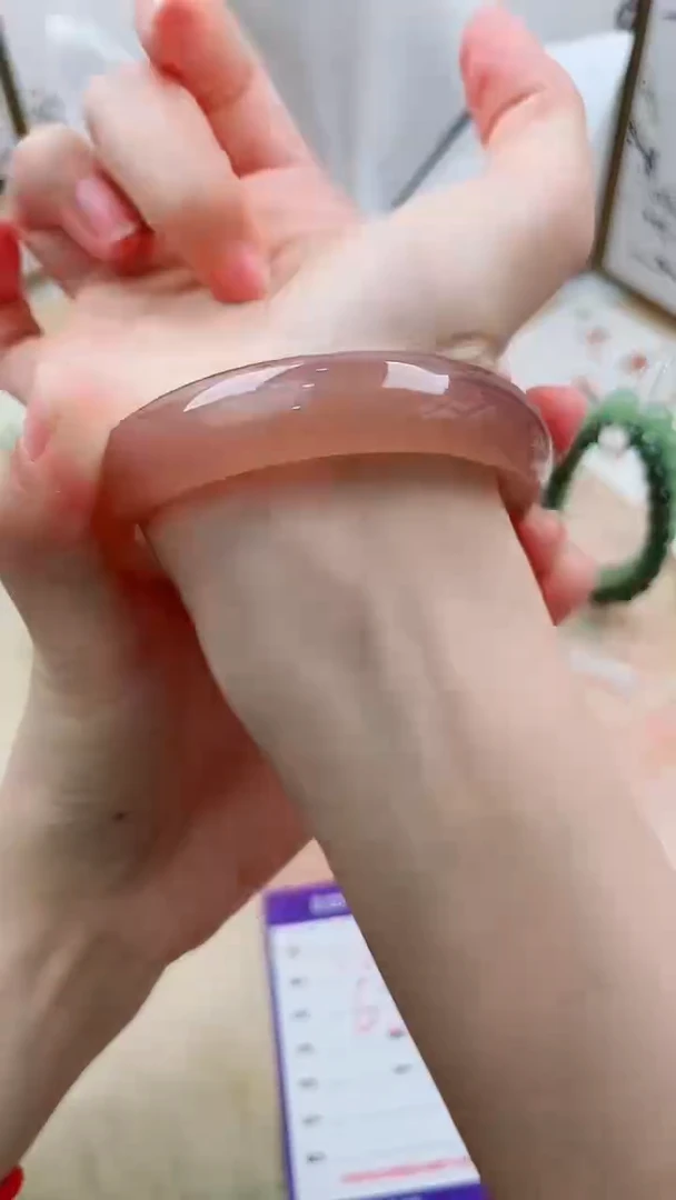 石英质玉手镯未镶嵌L20微色差62mm