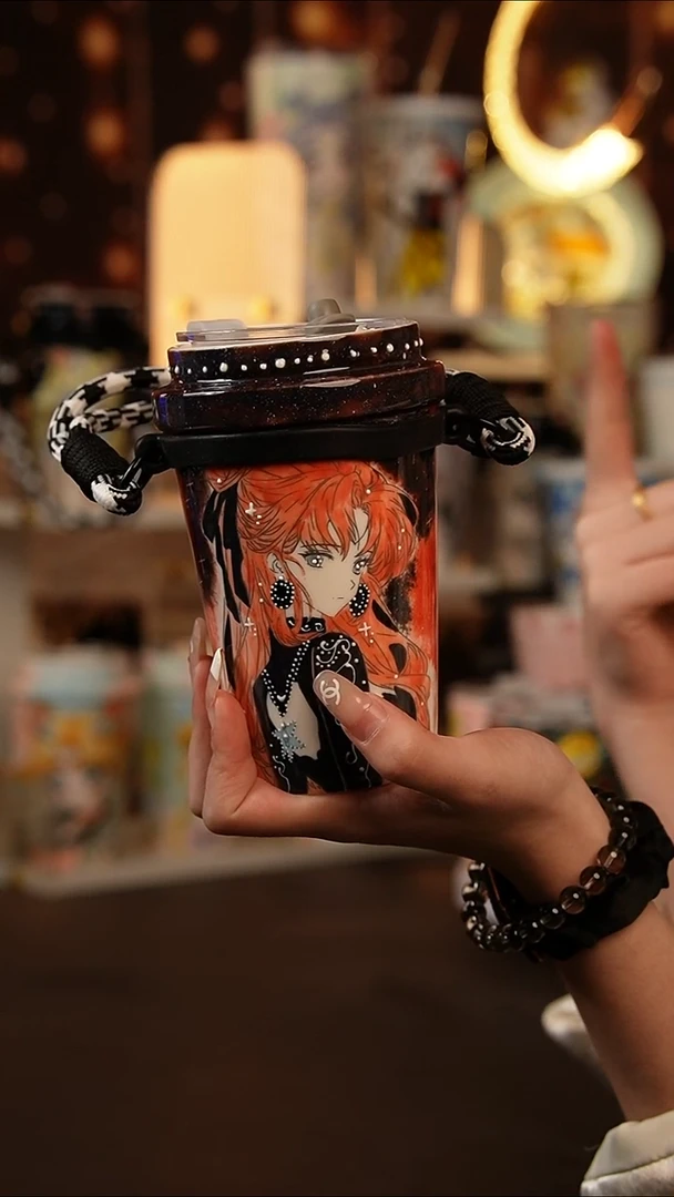 (玉泥）景德镇手工手绘文创陶瓷杯