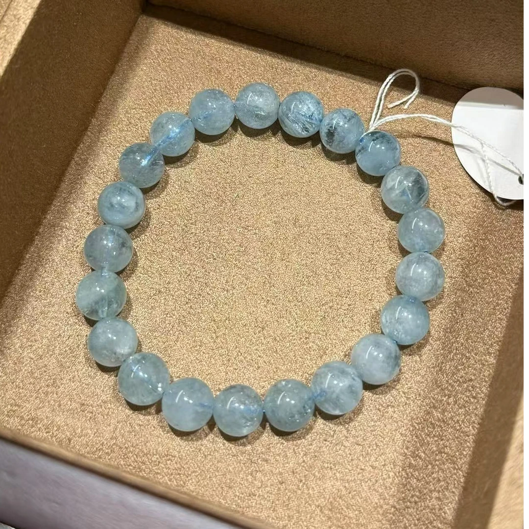 海蓝宝石手串8-9mm