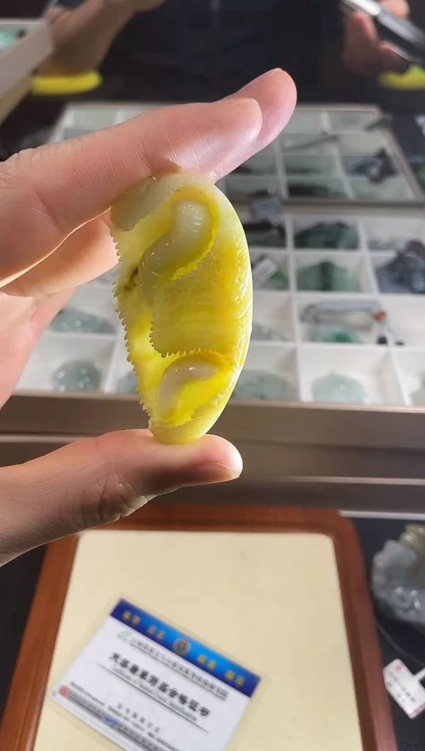 翡翠未镶嵌颈饰吊坠