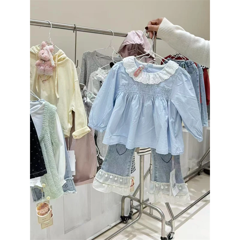 泡芙果·25春~花边领娃娃衫PF9063（汉服）