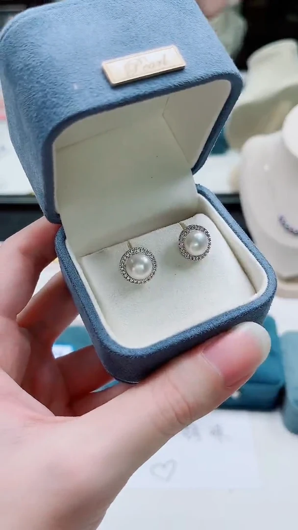 银S925镶嵌其他淡水珍珠多样性发一ED