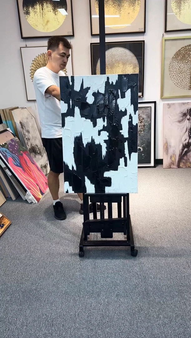168现代艺术油画装饰画60cm*90cm