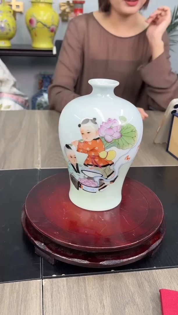 摆件瓷立方-10.14轻工业-专场41