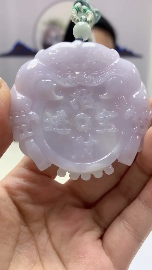 【闪购商品】定制翡翠未镶嵌3123ms-毛货挂件11