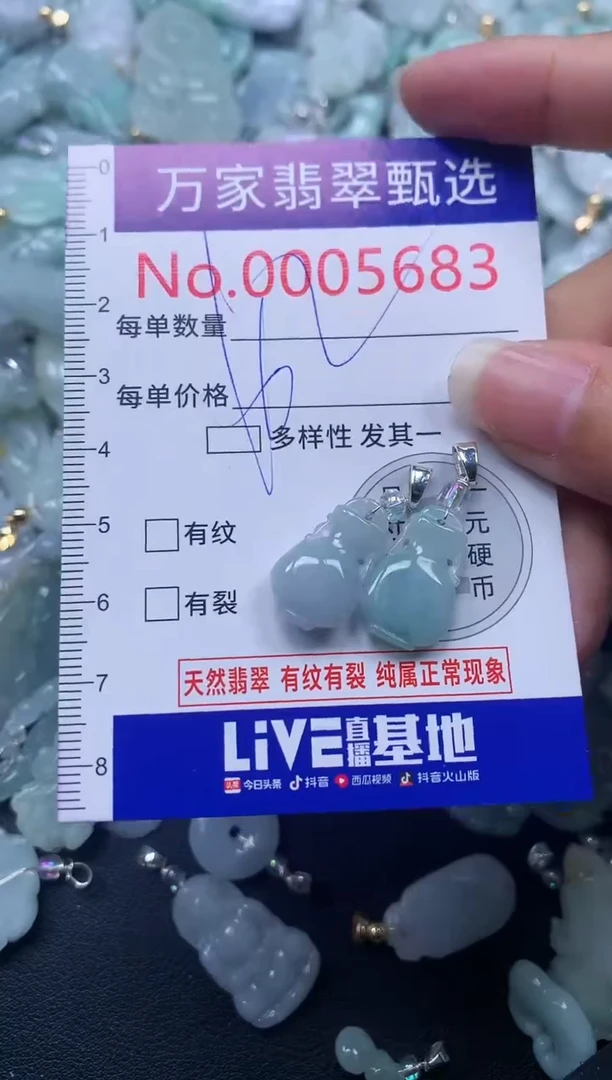 颈饰未镶嵌翡翠5683