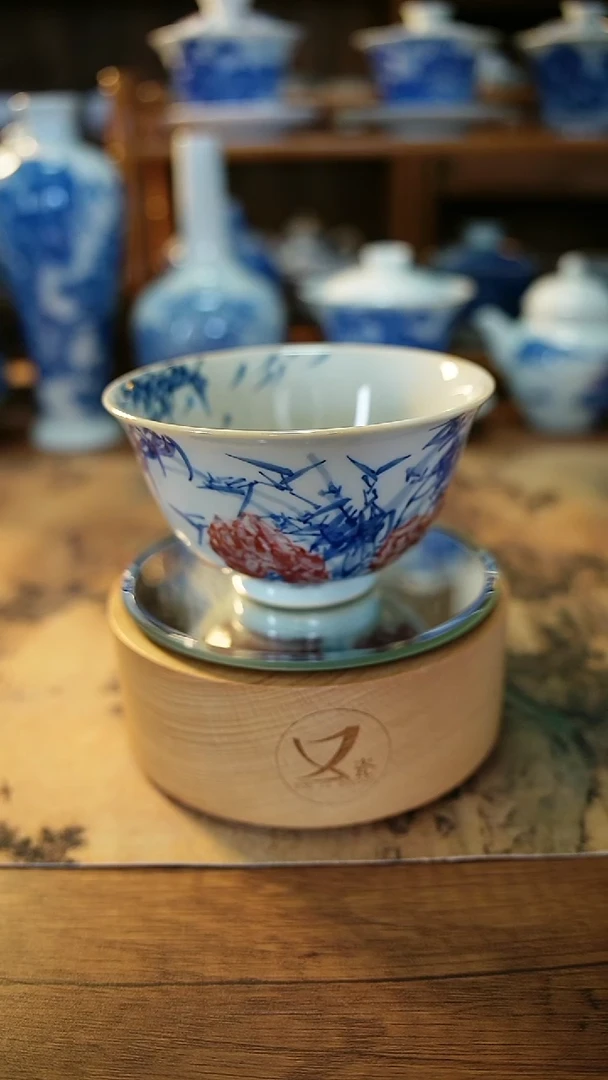24景德镇手工手绘茶具