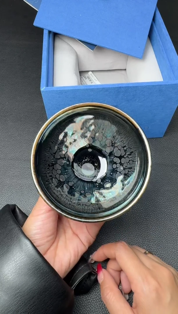 【闪购商品】茶盏徐长和曜变盏42