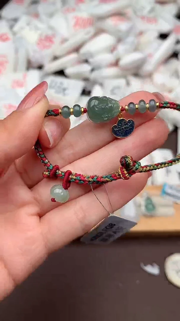 【闪购商品】翡翠手绳未镶嵌一