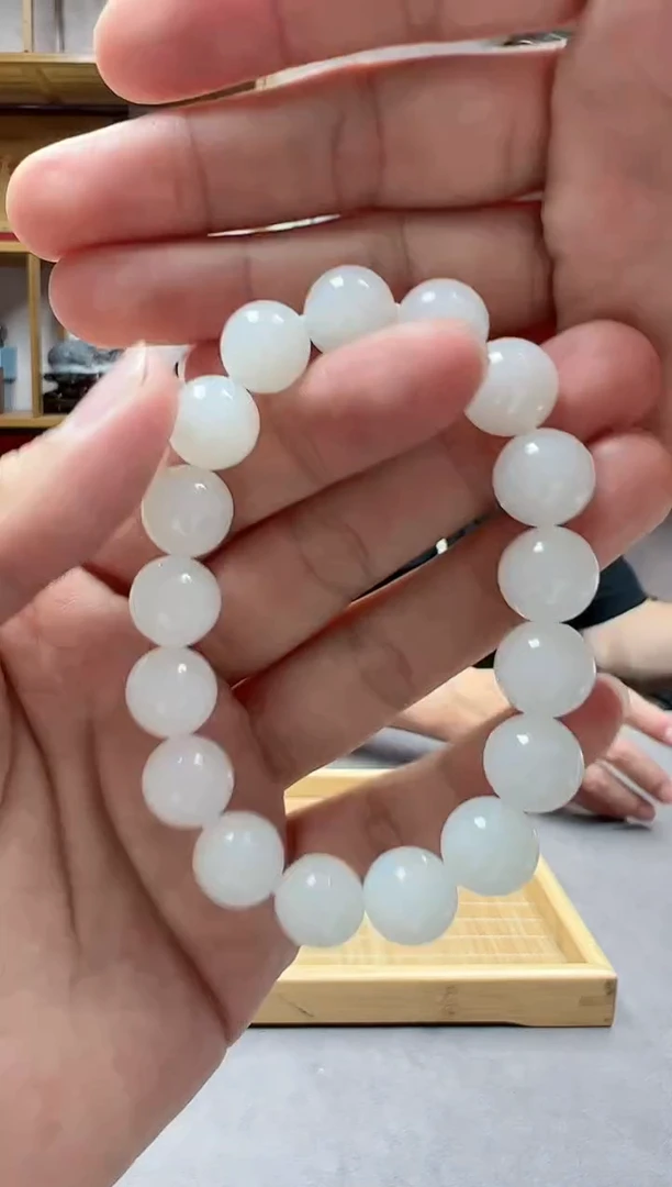 手链未镶嵌和田玉12且末天泰发国检