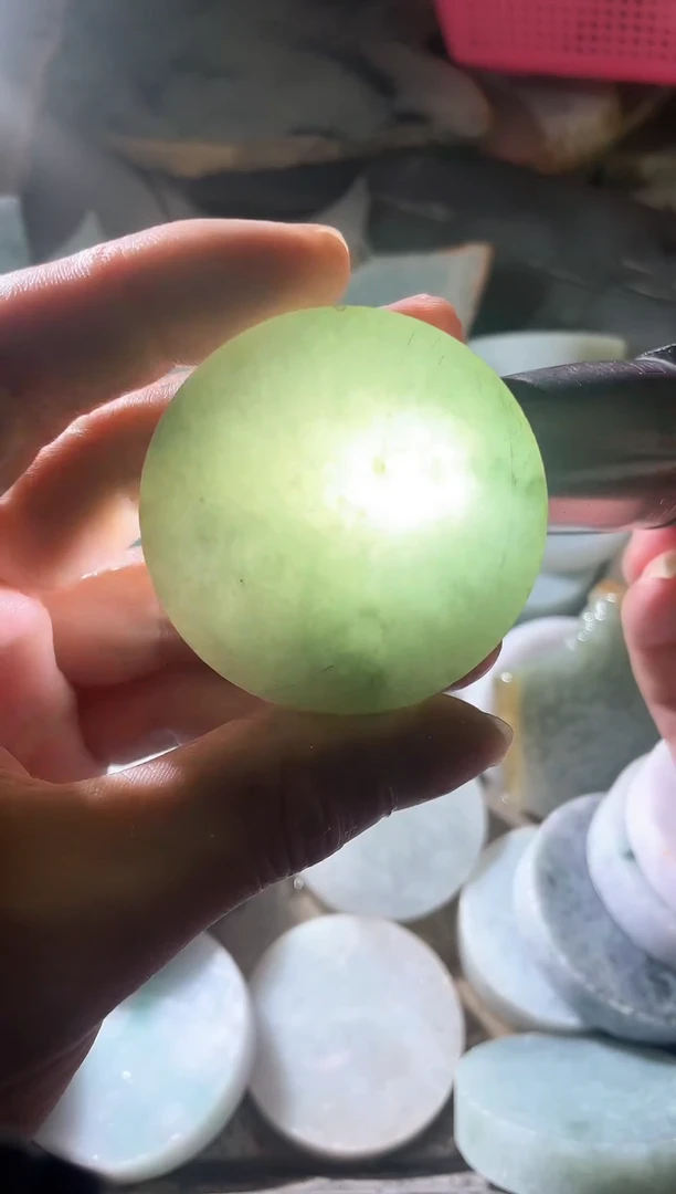 翡翠散珠定制翡翠A货21