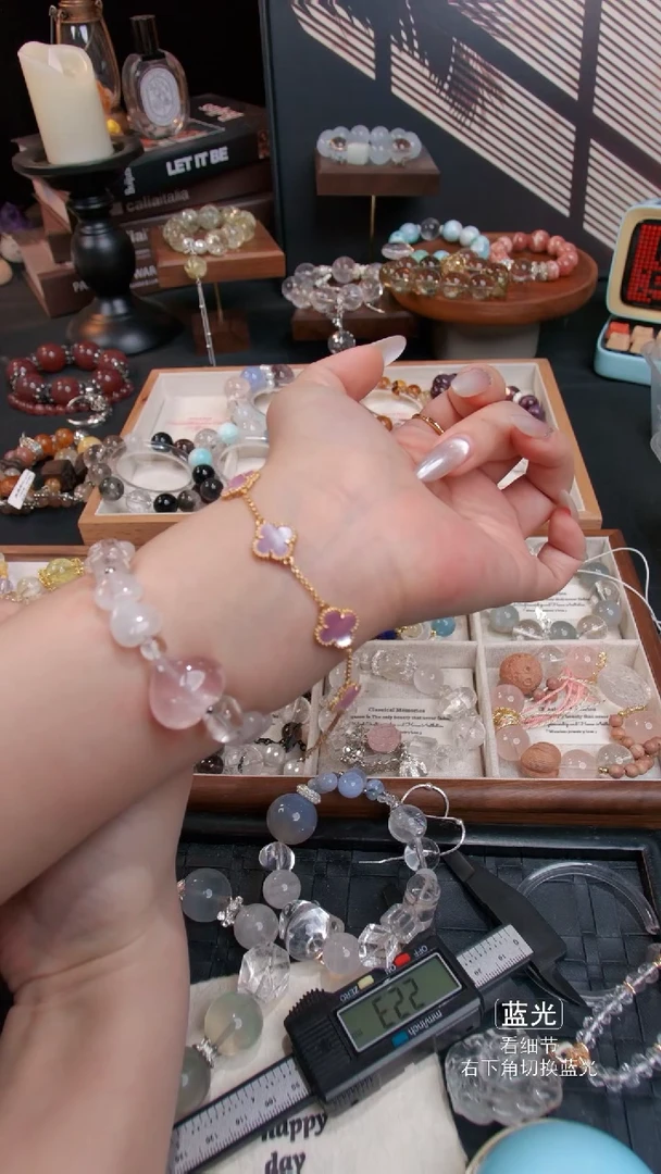 银S925镶嵌手链水晶辣**籽051多样性发货 发其一