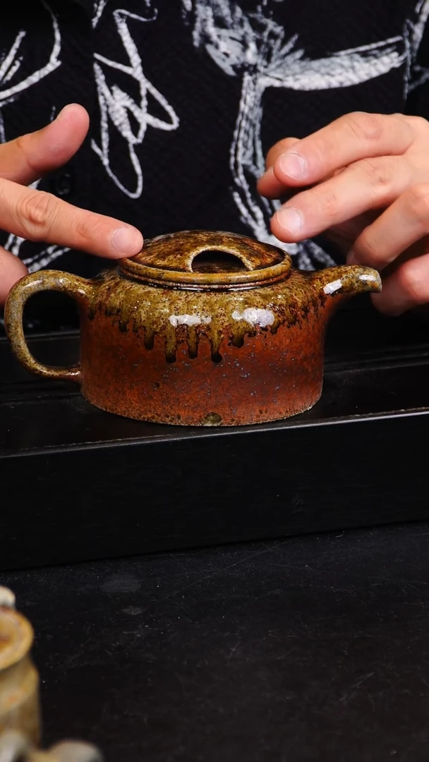 茶壶紫砂宜兴紫砂柴烧壶