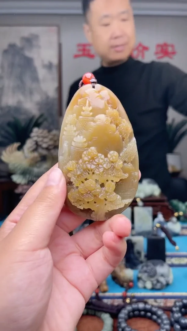 未镶嵌和田玉挂件1